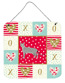 Egyptian Mau Cat Love Wall or Door Hanging Prints (Color: Egyptian Mau, size: 6 x 6)