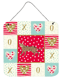 Serengeti Cat Love Wall or Door Hanging Prints (Color: Serengeti Cat, size: 6 x 6)