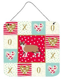 Snowshoe Cat Love Wall or Door Hanging Prints (Color: Snowshoe Cat, size: 6 x 6)
