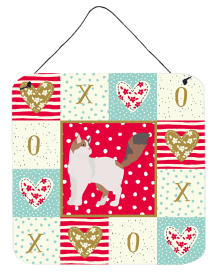 Turkish Van Cat Love Wall or Door Hanging Prints (Color: Turkish Van Cat, size: 6 x 6)