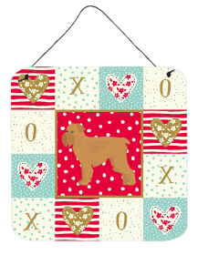 Brussels Griffon Love Wall or Door Hanging Prints (Color: Brussels Griffon, size: 6 x 6)