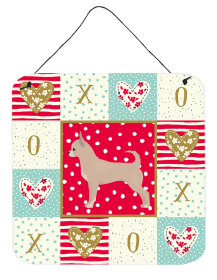 Chihuahua Love Wall or Door Hanging Prints (Color: Chihuahua, size: 6 x 6)