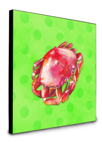 Crab Accent Decor (Color: Crab, size: 8 x 8)