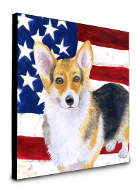 Corgi Accent Decor (Color: Corgi, size: 8 x 8)