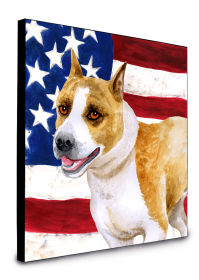 Staffordshire Bull Terrier Accent Decor (Color: Staffordshire Bull Terrier, size: 8 x 8)