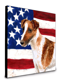 Fox Terrier - Smooth Accent Decor (Color: Fox Terrier - Smooth, size: 8 x 8)