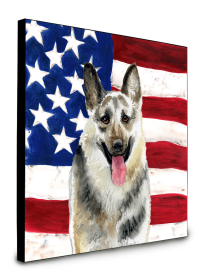 East-European Shepherd Accent Decor (Color: East-European Shepherd, size: 8 x 8)