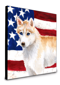 Siberian Husky Accent Decor (Color: Siberian Husky, size: 8 x 8)