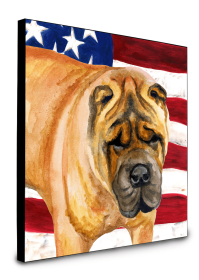 Shar Pei Accent Decor (Color: Shar Pei, size: 8 x 8)