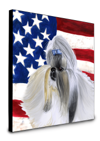 Shih Tzu Accent Decor (Color: Shih Tzu, size: 8 x 8)