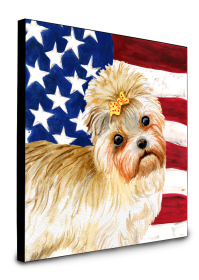 Morkie Accent Decor (Color: Morkie, size: 8 x 8)