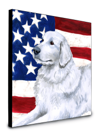 Maremma Sheepdog Accent Decor (Color: Maremma Sheepdog, size: 8 x 8)
