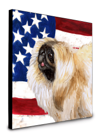 Pekingese Accent Decor (Color: Pekingese, size: 8 x 8)