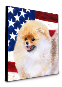 Pomeranian Accent Decor (Color: Pomeranian, size: 8 x 8)