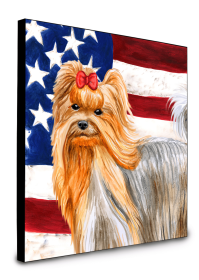 Yorkshire Terrier Accent Decor (Color: Yorkshire Terrier, size: 8 x 8)