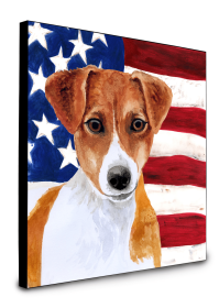 Jack Russell Terrier Accent Decor (Color: Jack Russell Terrier, size: 8 x 8)