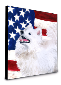 Samoyed Accent Decor (Color: Samoyed, size: 8 x 8)