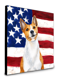 Basenji Accent Decor (Color: Basenji, size: 8 x 8)