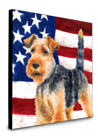 Welsh Terrier Accent Decor (Color: Welsh Terrier, size: 8 x 8)