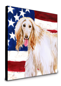Afghan Hound Accent Decor (Color: Afghan Hound, size: 8 x 8)