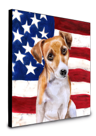 Jack Russell Terrier #2 Accent Decor (Color: Jack Russell Terrier #2, size: 8 x 8)