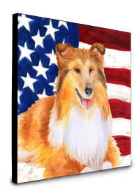 Sheltie/Shetland Sheepdog Accent Decor (Color: Sheltie/Shetland Sheepdog, size: 8 x 8)