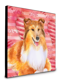 Sheltie Accent Decor (Color: Sheltie, size: 8 x 8)
