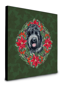 Black Russian Terrier  Accent Decor (Color: Black Russian Terrier, size: 8 x 8)