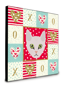 Door Hanging Prints (Color: Burmilla - Cat Face, size: 8 x 8)