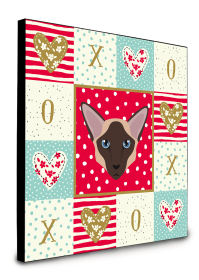 Door Hanging Prints (Color: Colorpoint Longhair - Cat Face, size: 8 x 8)