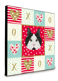 Door Hanging Prints (Color: Cymric - Cat Face, size: 8 x 8)