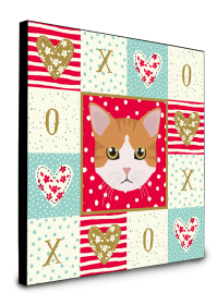 Door Hanging Prints (Color: European Shorthair - Cat Face, size: 8 x 8)