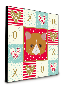 Door Hanging Prints (Color: Exotic Shorthair - Cat Face, size: 8 x 8)