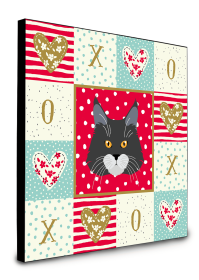 Door Hanging Prints (Color: Maine Coon - Cat Face, size: 8 x 8)