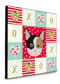 Door Hanging Prints (Color: Munchkin - Cat Face, size: 8 x 8)