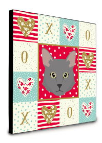 Door Hanging Prints (Color: Nebelung - Cat Face, size: 8 x 8)