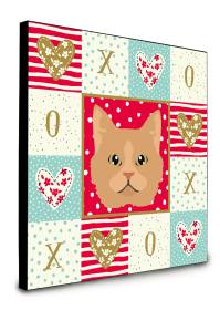 Door Hanging Prints (Color: Selkirk Rex - Cat Face, size: 8 x 8)