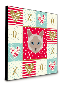 Door Hanging Prints (Color: Thai lilac, size: 8 x 8)
