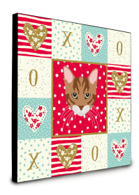 Door Hanging Prints (Color: Toyger, size: 8 x 8)