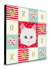 Door Hanging Prints (Color: Turkish Angora, size: 8 x 8)
