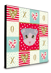 Door Hanging Prints (Color: Ukrainian Levkoy, size: 8 x 8)