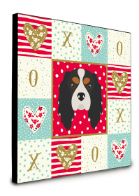 Door Hanging Prints (Color: Cavalier King Charles Spaniel - Dog Face, size: 8 x 8)