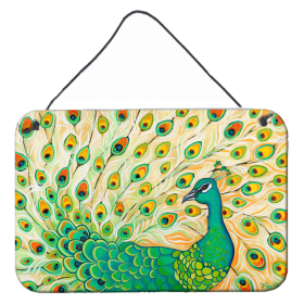 Multi Themed Door Hanging Prints (Color: Pretty Pretty Peacock, size: 8 x 12)