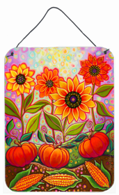 Multi Themed Door Hanging Prints (Color: Fall Harvest, size: 12 x 16)
