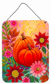 Multi Themed Door Hanging Prints (Color: Golden Floral Harvest Fall, size: 12 x 16)