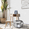 STUFFED PU Leather Moroccan Handmade Ottoman