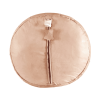 STUFFED leather Moroccan Ottoman pouf