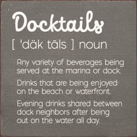 Docktails Definition (Color: Old Anchor Gray)