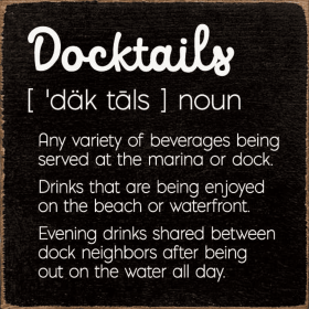 Docktails Definition (Color: Old Black)