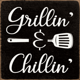 Grillin' & Chillin' (Color: Old Black)